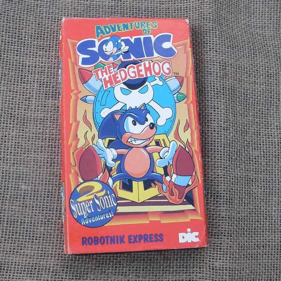 Sonic the Hedgehog Robotnik Express VHS anime tape - Picture 1 of 16